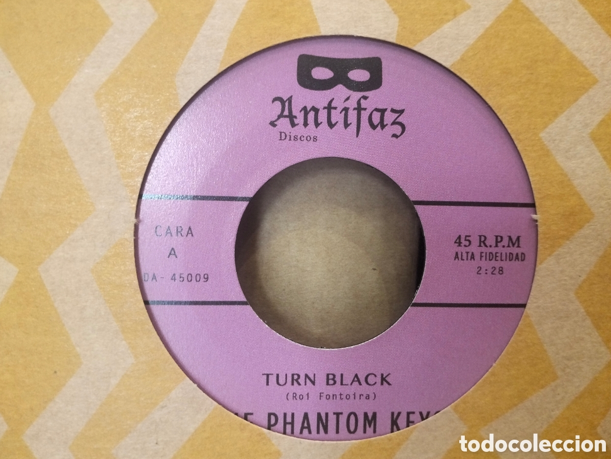 Discos de vinilo: The Phantom Keys&nbsp;&ndash;&nbsp;Turn Black / Stumble And Fall . Single vinilo - Foto 1