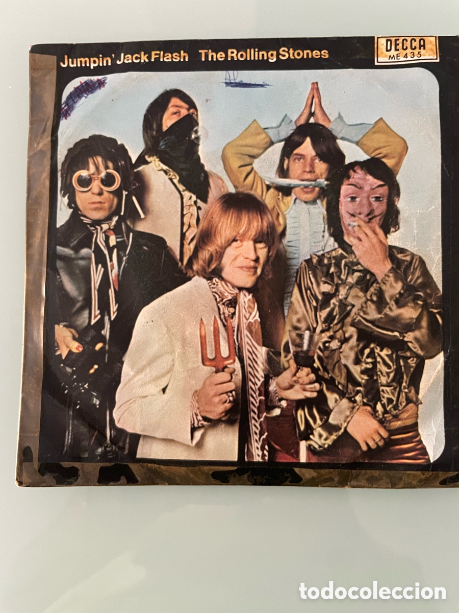 Discos de vinilo: Rolling Stones Jumpin Jack Flash - Foto 1
