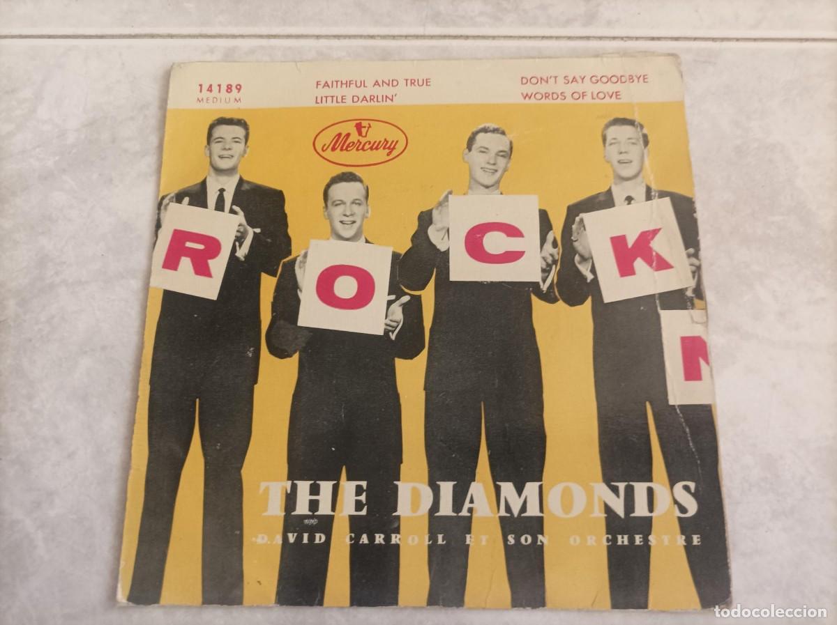 Discos de vinilo: The Diamonds ep rock and roll - Foto 1