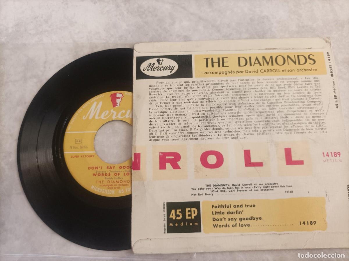 Discos de vinilo: The Diamonds ep rock and roll - Foto 2