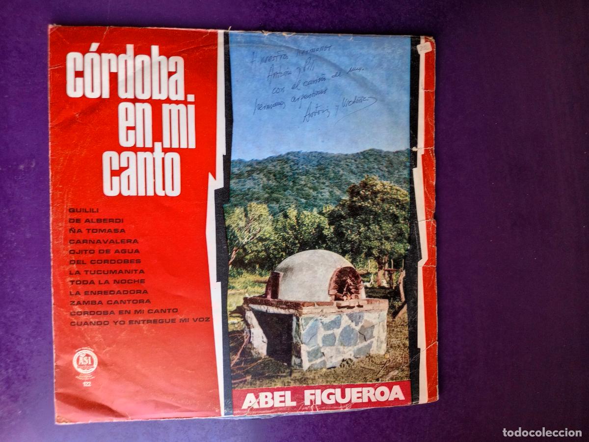 Vinyl records: Abel Figueroa &ndash; C&oacute;rdoba En Mi Canto - LP ASI 197? - ARGENTINA FOLK, POCO USO EN VINILO,