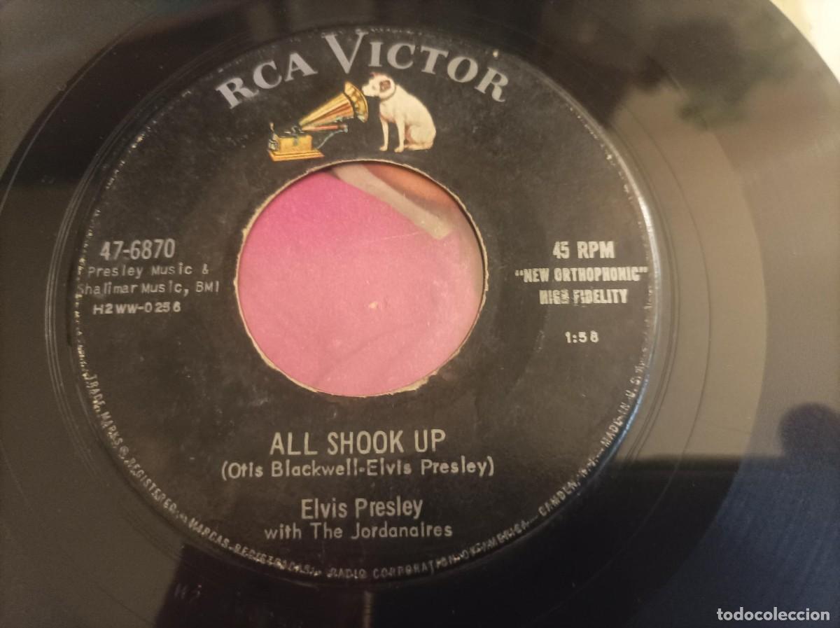 Discos de vinilo: Elvis Presley single original - Foto 3