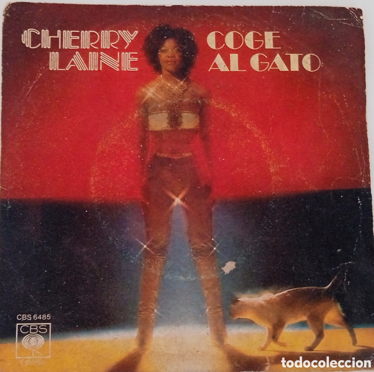 Discos de vinilo: CHERRY LAINE - Catch the cat (1978) single - Foto 1