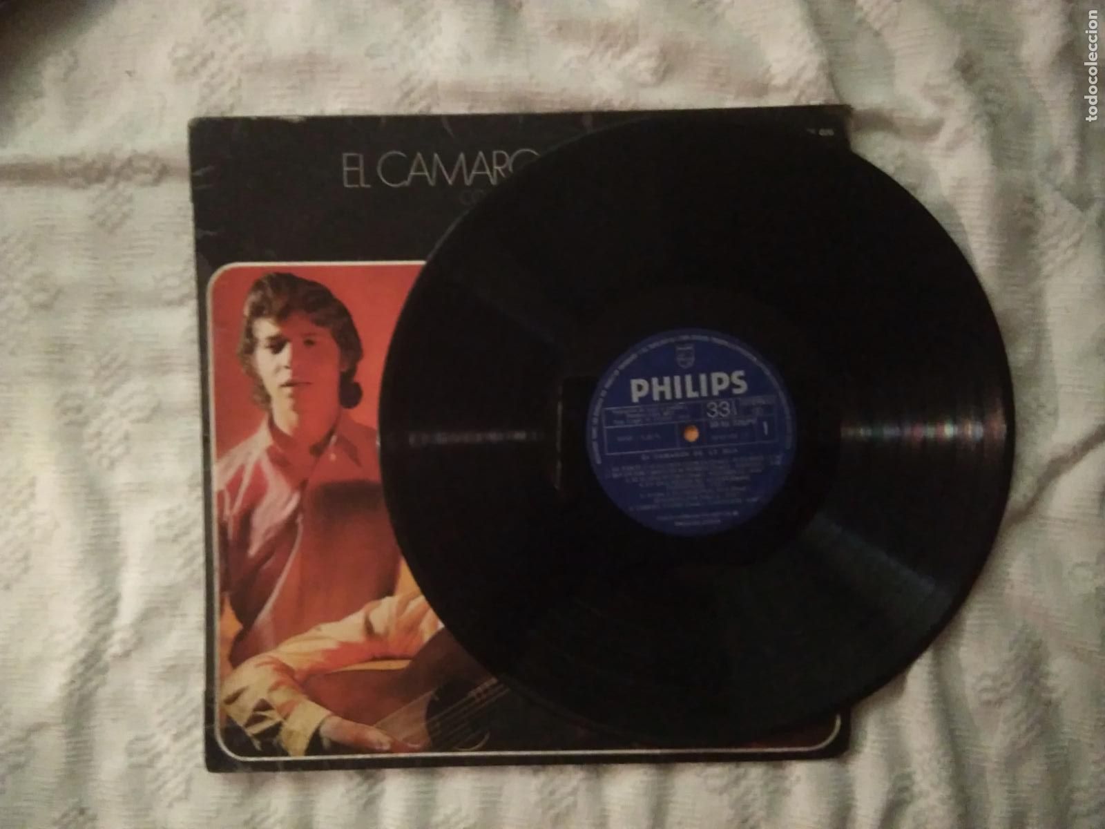 Discos de vinilo: LP EL CAMAR&Oacute;N DE LA ISLA - Foto 2