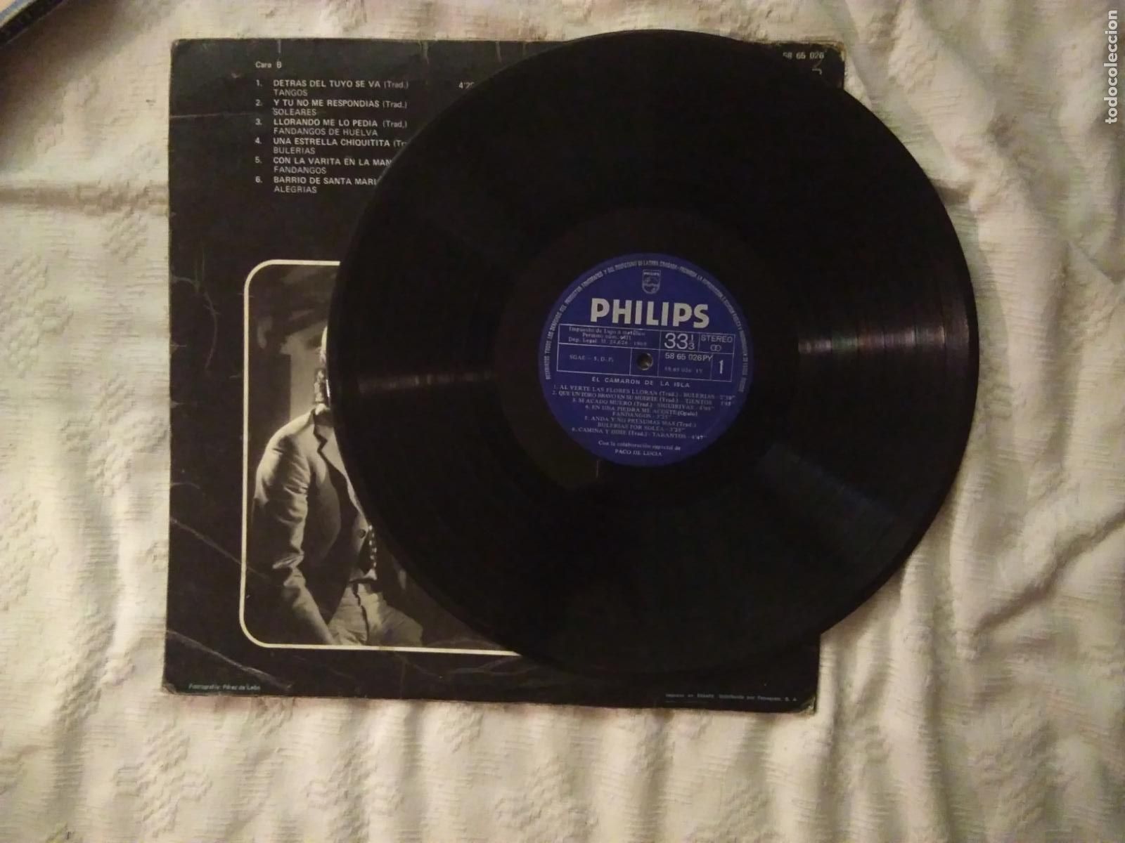 Discos de vinilo: LP EL CAMAR&Oacute;N DE LA ISLA - Foto 5