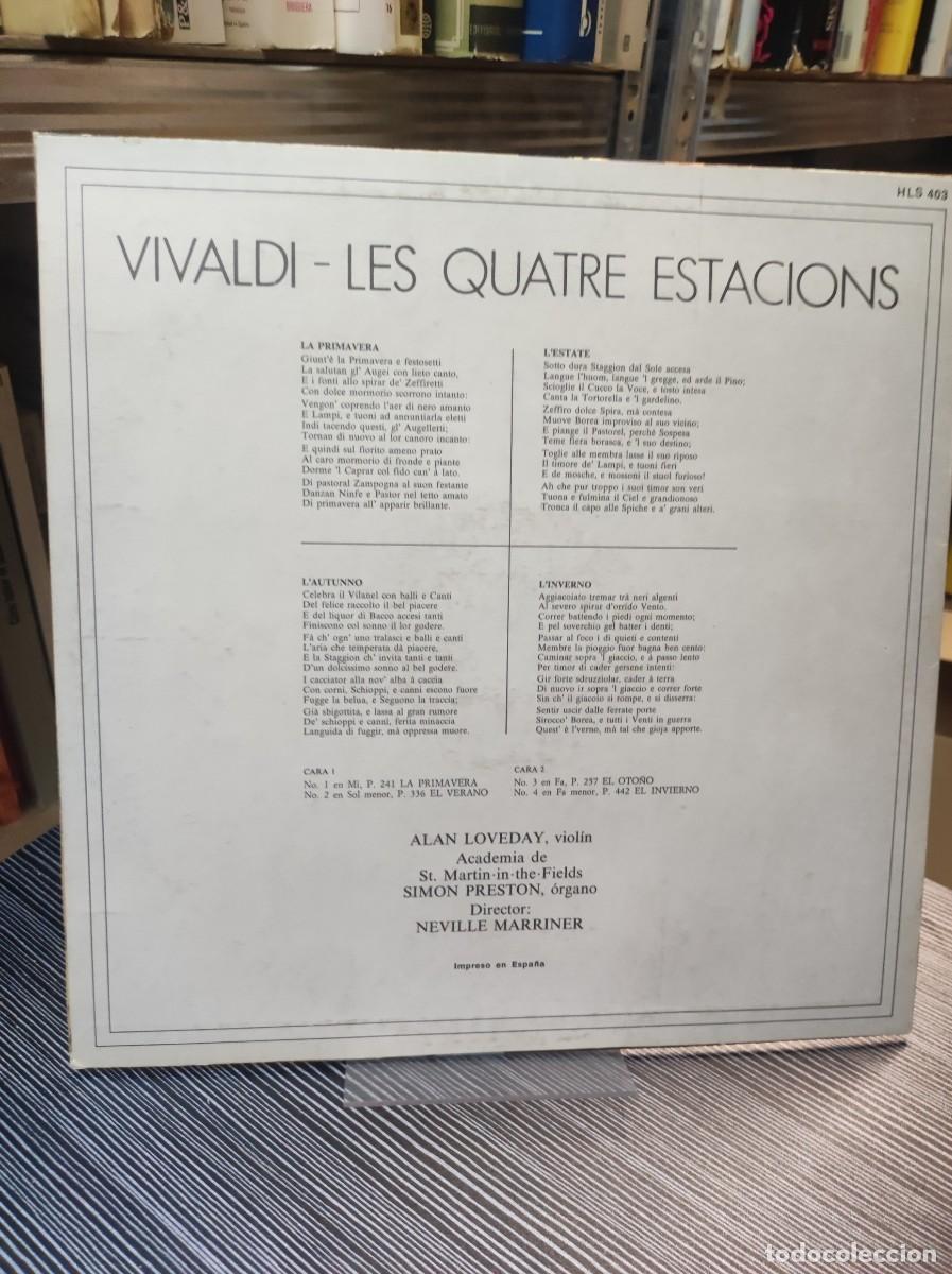 Discos de vinilo: Vivaldi &ndash; Les Quatre Estacions - Foto 2