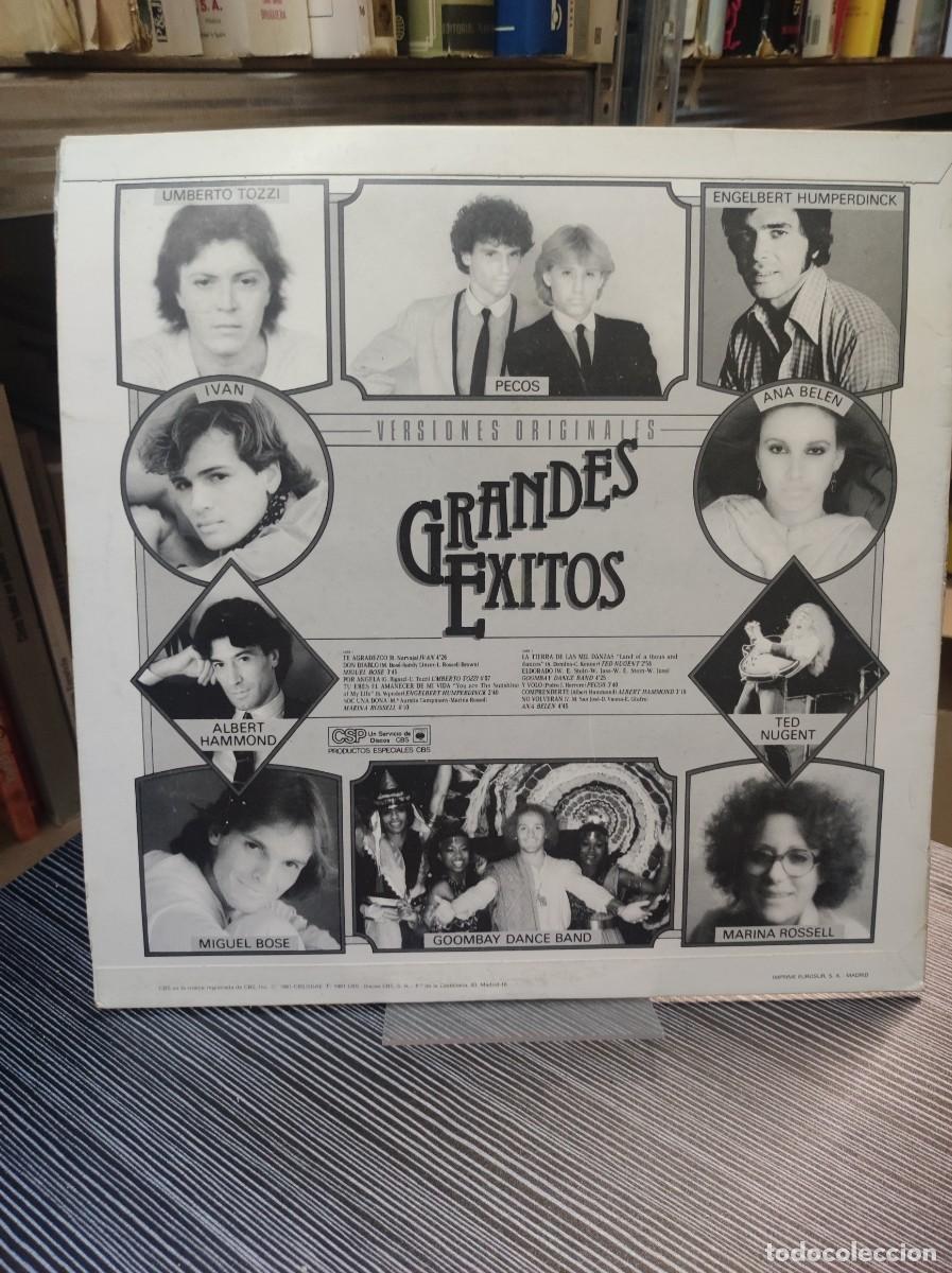 Discos de vinilo: GRANDES EXITOS VERSIONES ORIGINALES - Foto 2