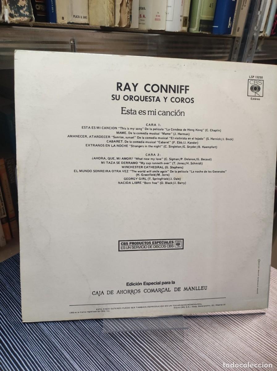 Discos de vinilo: RAY CONNIFF THIS IS MY SONG - Foto 2