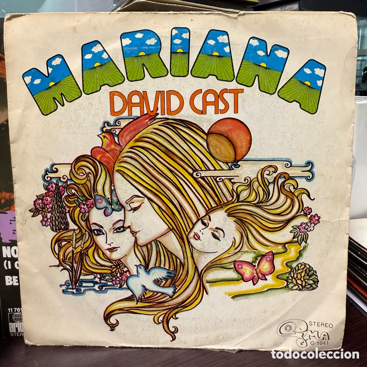 Discos de vinilo: David Cast - Mariana (7&rdquo;) - Foto 1
