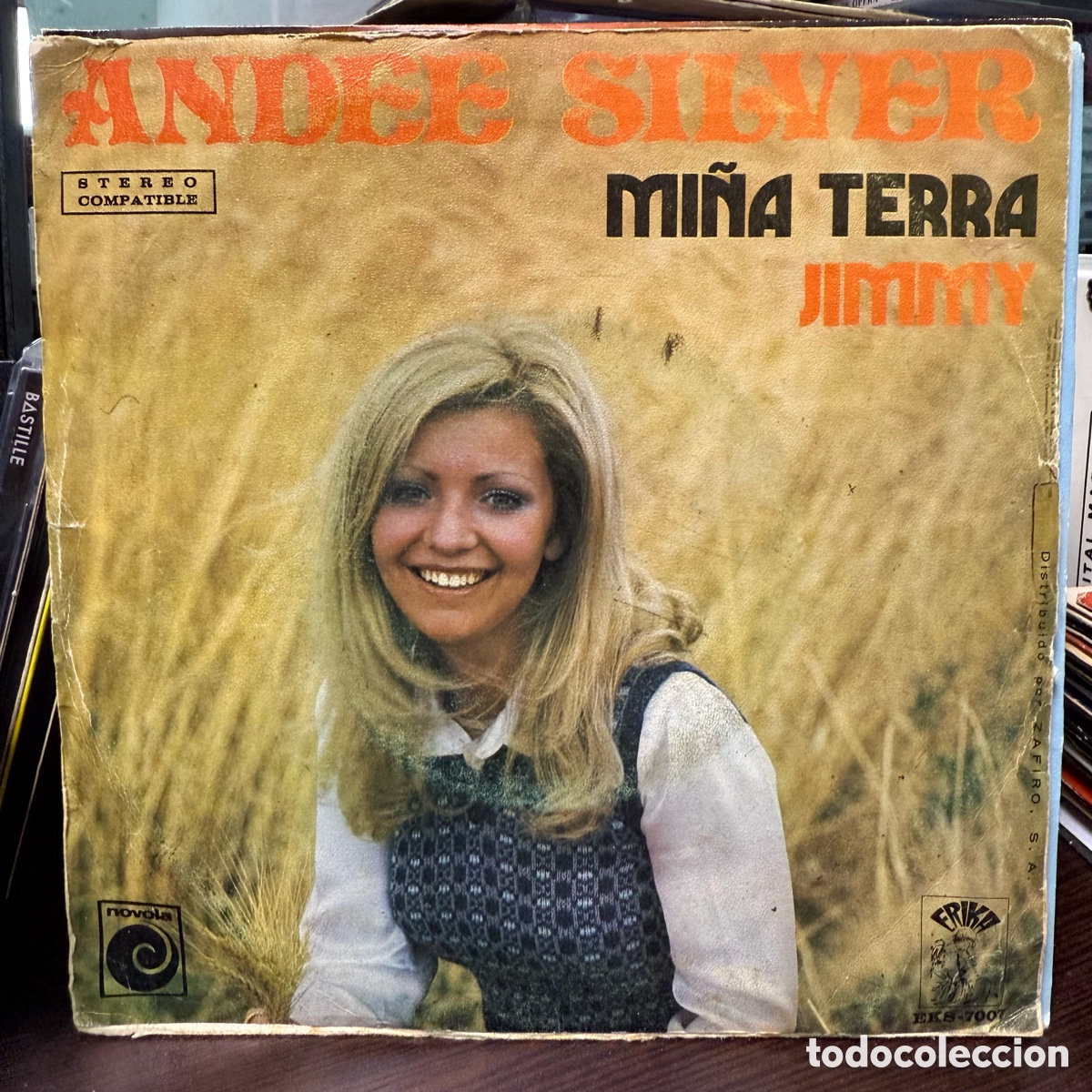 Discos de vinilo: Andee Silver - Mi&ntilde;a Terra / Jimm1 (7&rdquo;) - Foto 2