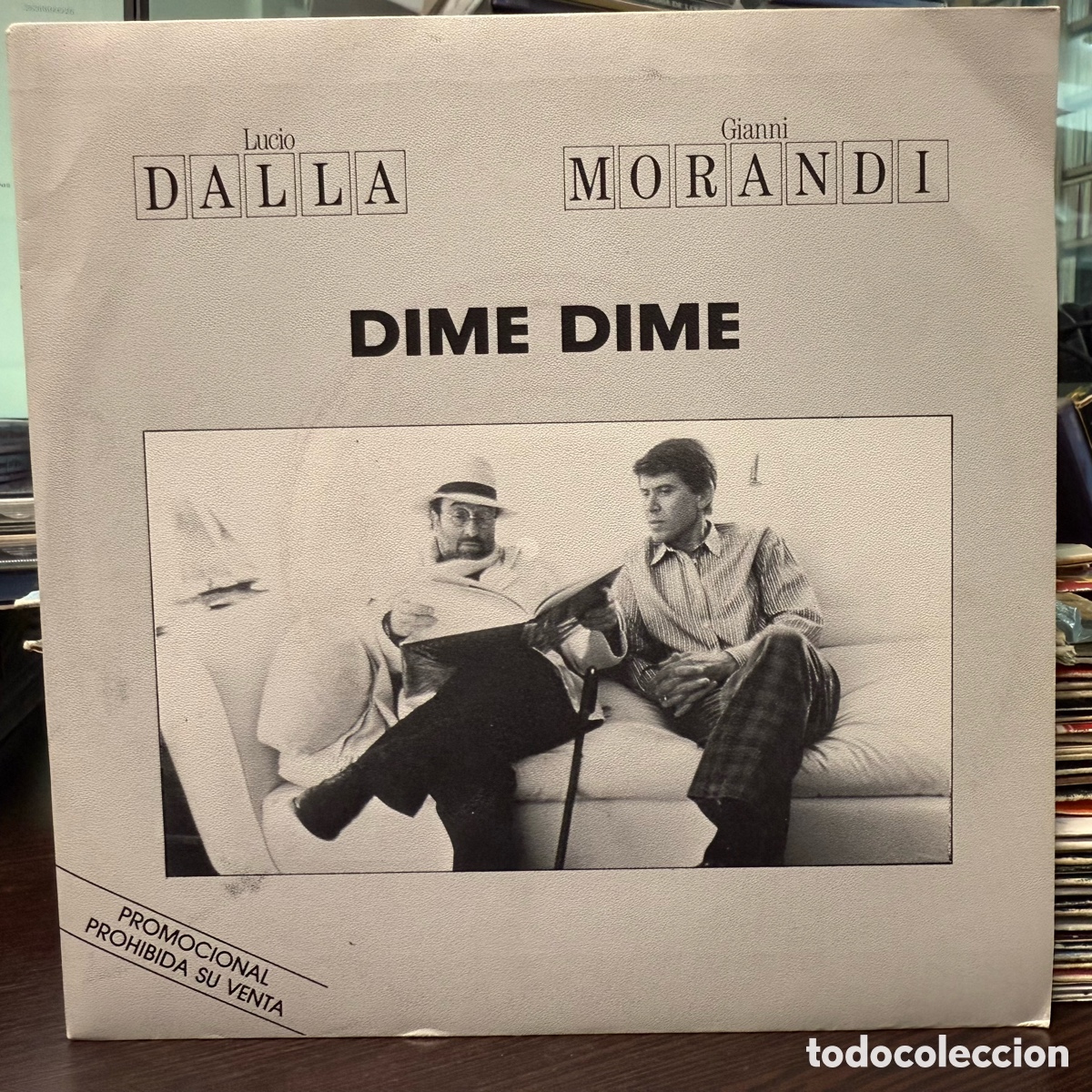 Discos de vinilo: Lucio Dalla - Gianni Morandi - Dime Dime (7&rdquo;) - Foto 1