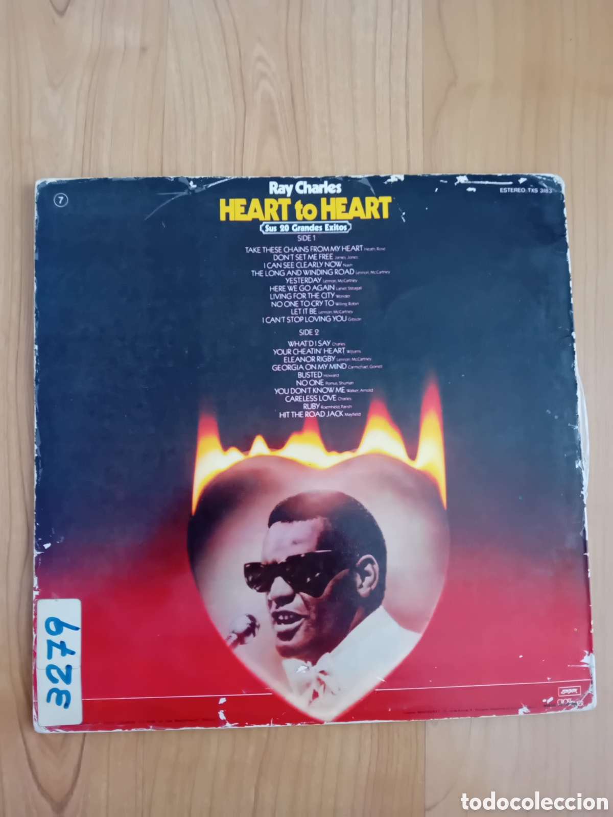 Discos de vinilo: RAY CHARLES. HEART TO HEART - Foto 2