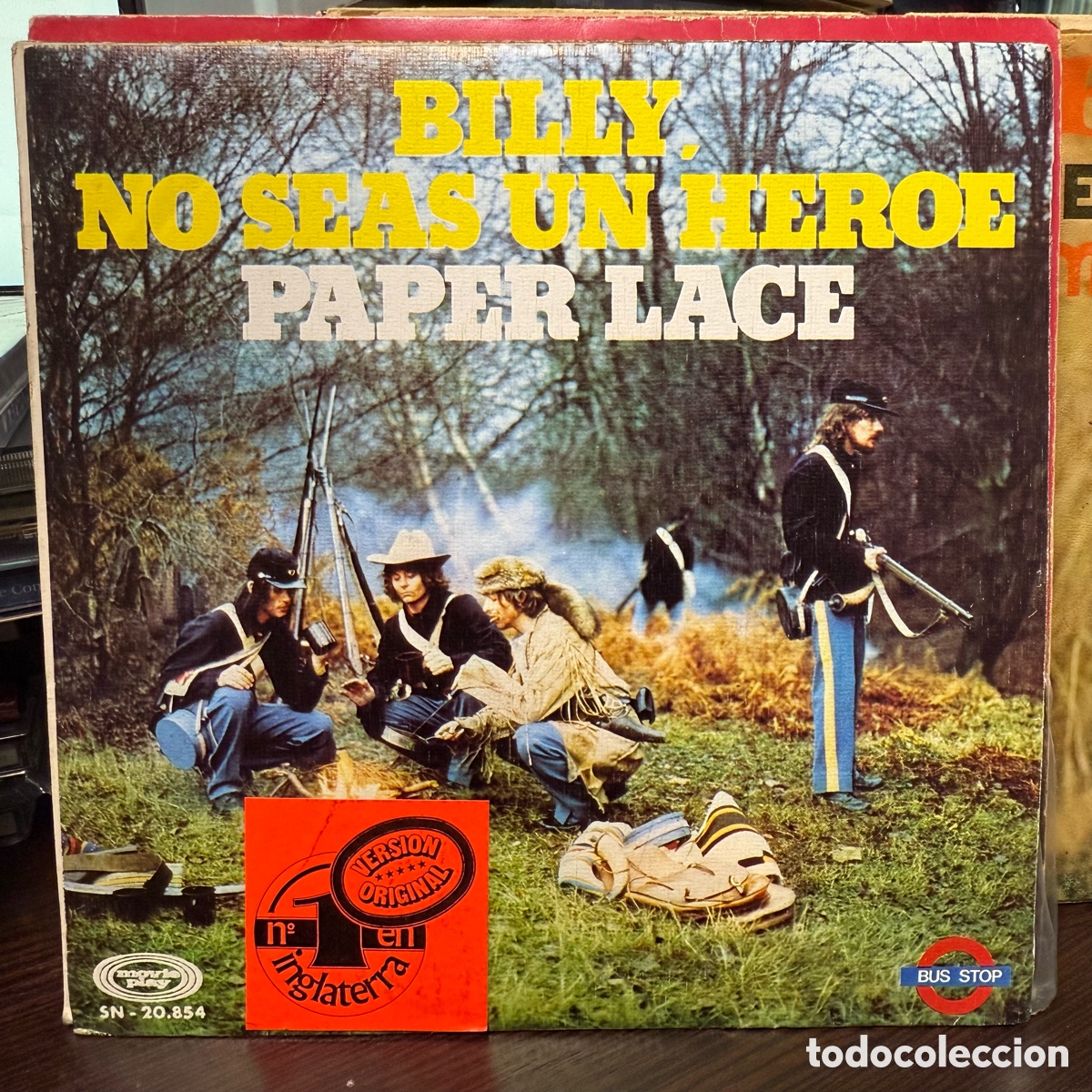 Discos de vinilo: Paper Lace - Billy, No Seas Un Heroe (7&rdquo;) - Foto 1