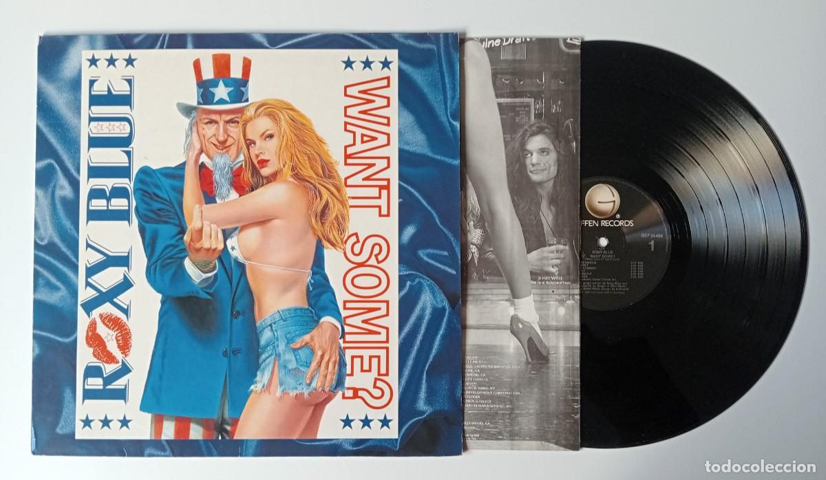 Discos de vinilo: LP ROXY BLUE - WANT SOME? - Foto 3