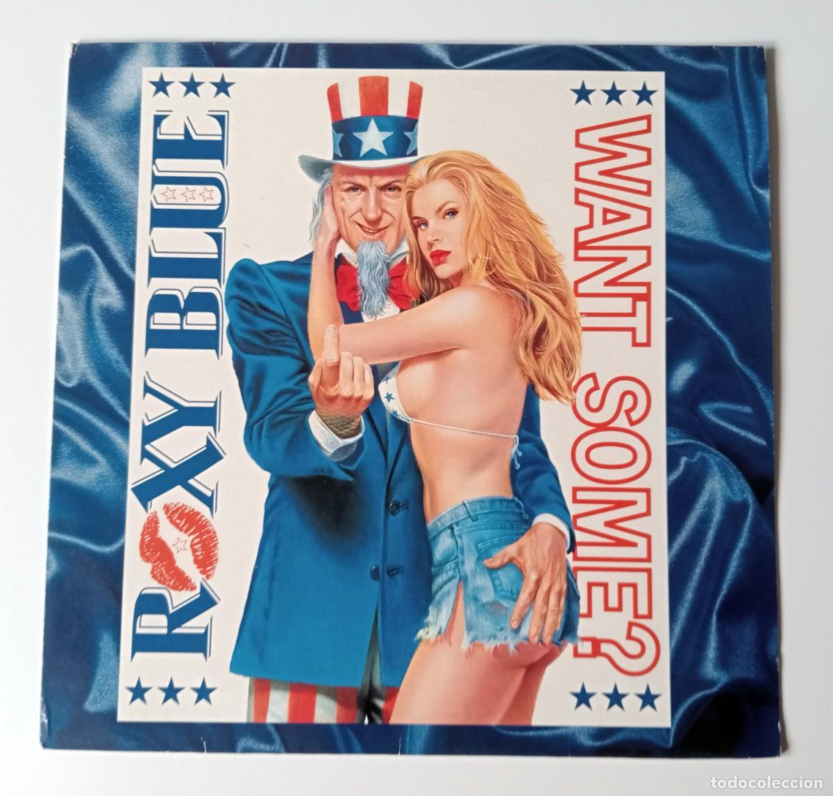 Discos de vinilo: LP ROXY BLUE - WANT SOME? - Foto 1