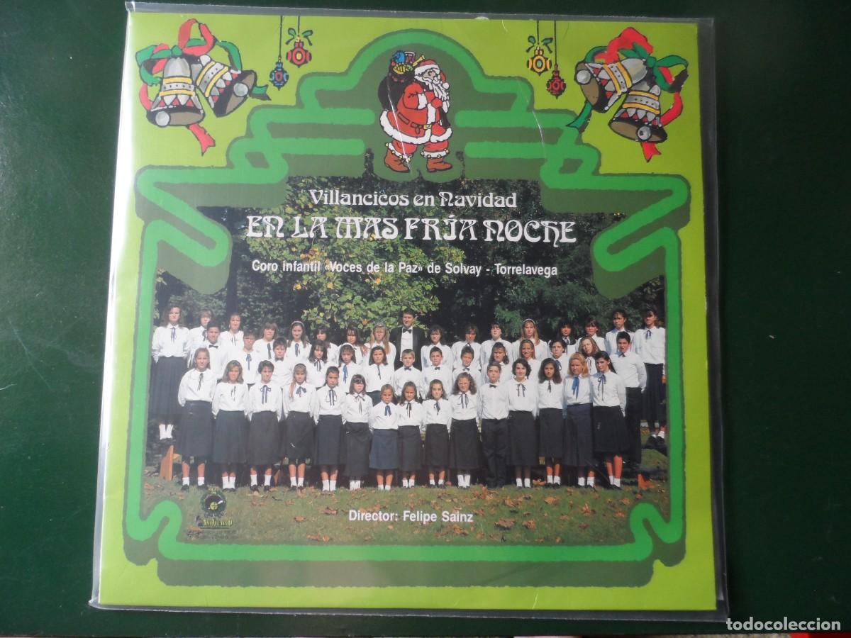 Discos de vinilo: DISCO LP VINILO 33 RP VILLANCICOS EN NAVIDAD-EN LA MAS FRIA NOCHE