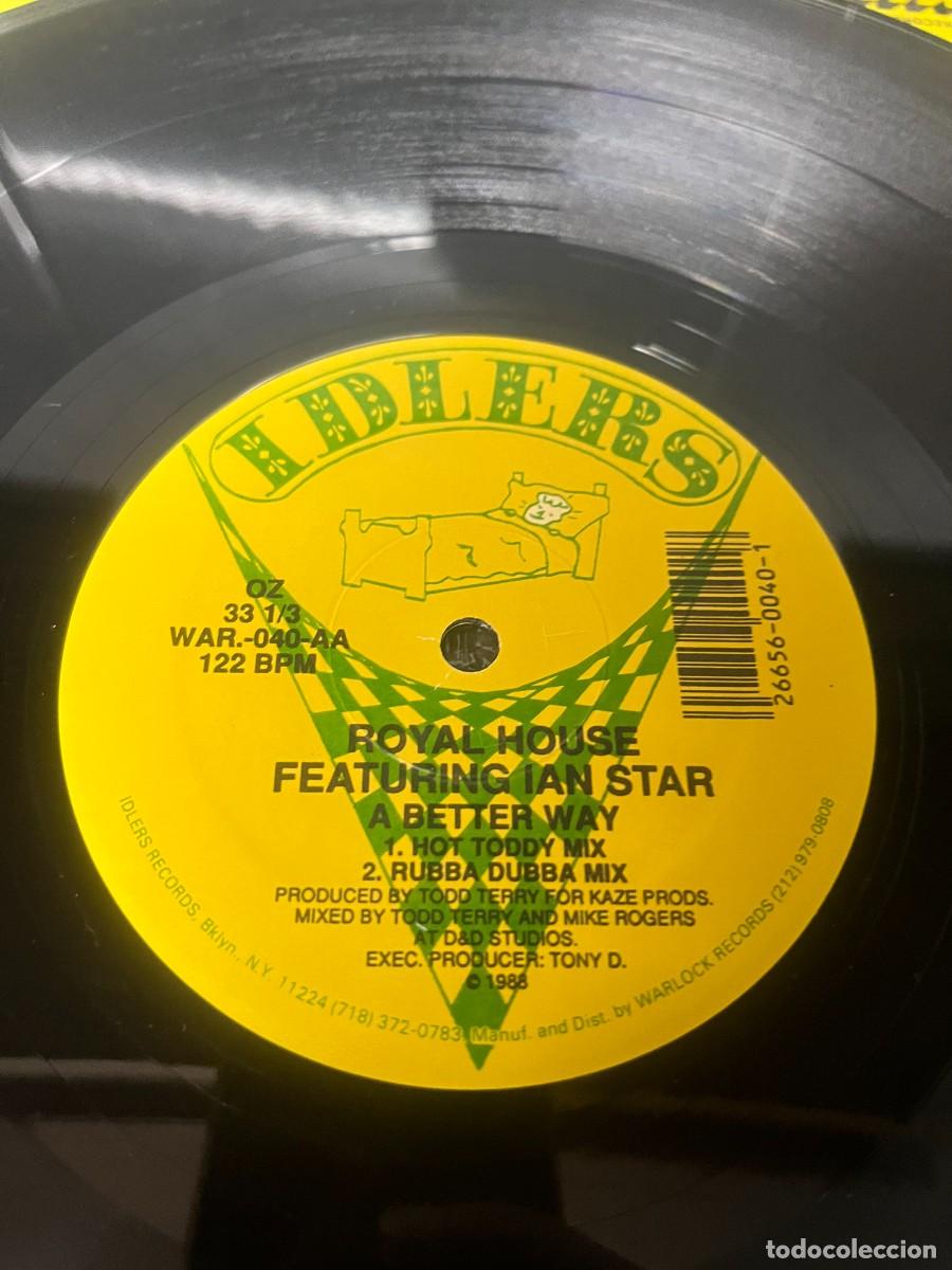 Discos de vinilo: Royal House Featuring Ian Star A Better Way - Foto 3