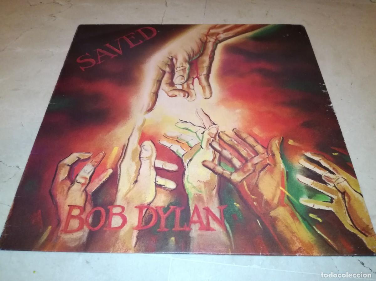 Discos de vinilo: BOB DYLAN-SAVED-CONTIENE ENCARTE