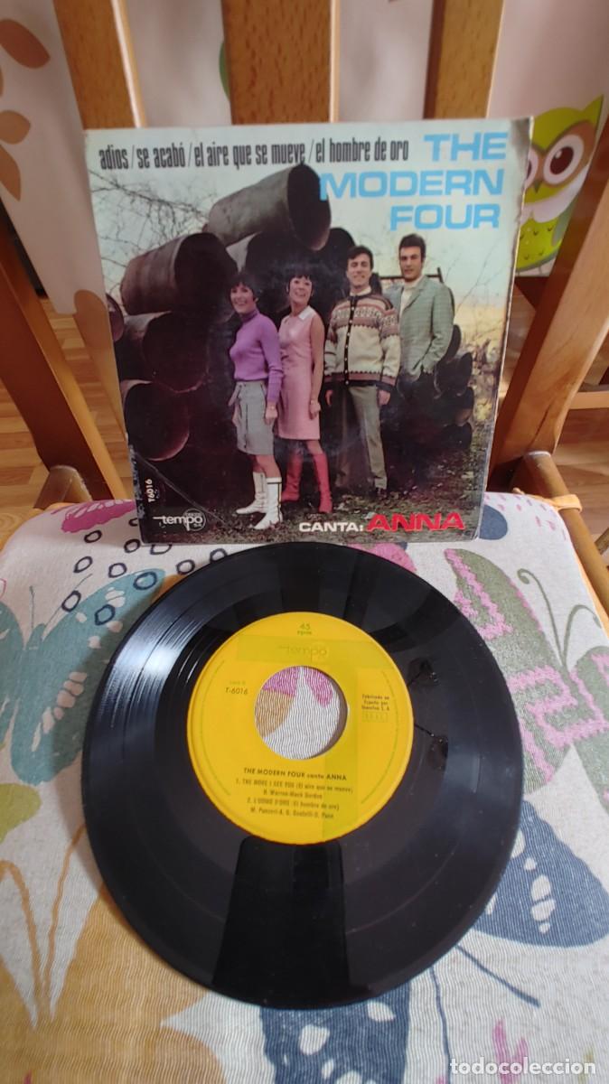 Discos de vinilo: THE MODERN FOUR-EP ADIOS +3 - Foto 1