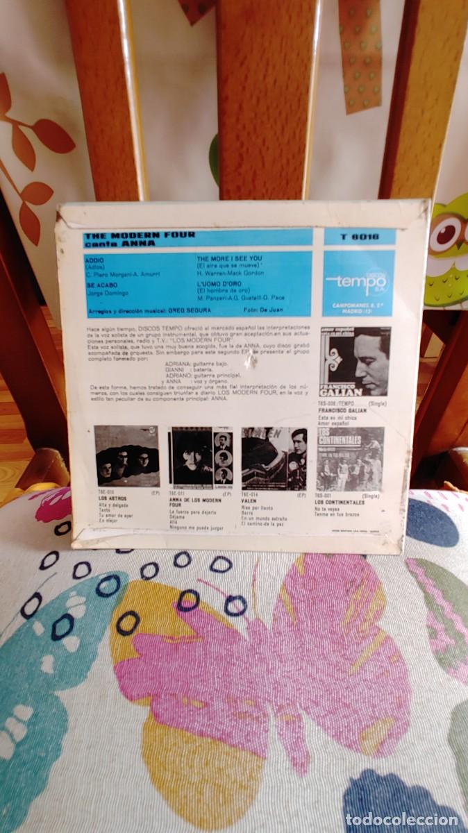 Discos de vinilo: THE MODERN FOUR-EP ADIOS +3 - Foto 2