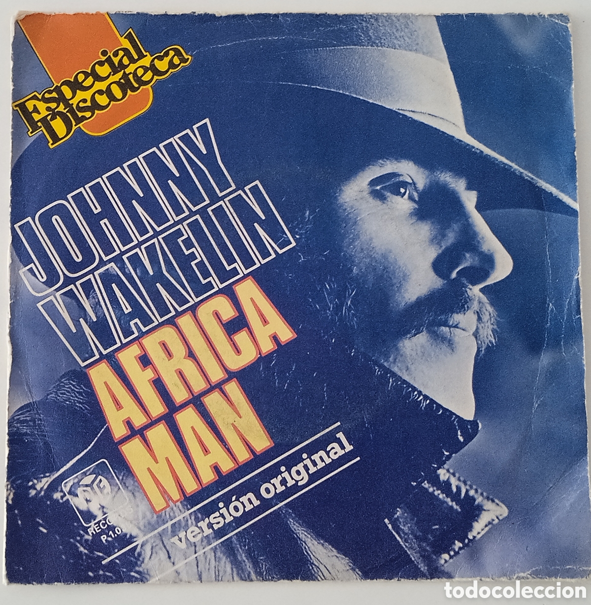 Discos de vinilo: JOHNNY WAKELIN - Africa man (1977) single - Foto 1