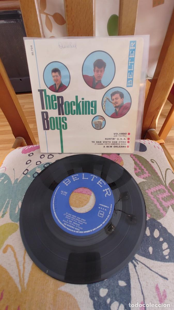 Discos de vinilo: THE ROCKING BOYS-EP VOLANDO +3 - Foto 1