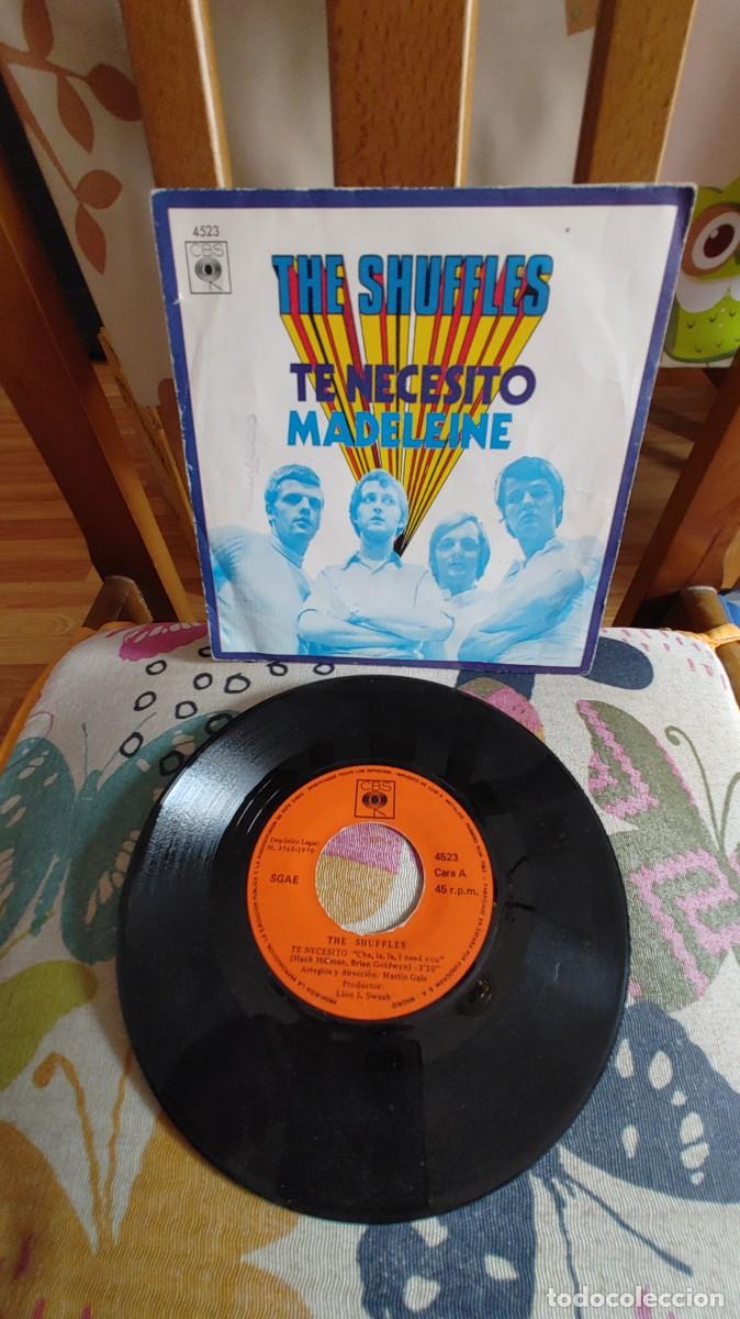 Discos de vinilo: THE SHUFFLES-SINGLE TE NECESITO - Foto 1
