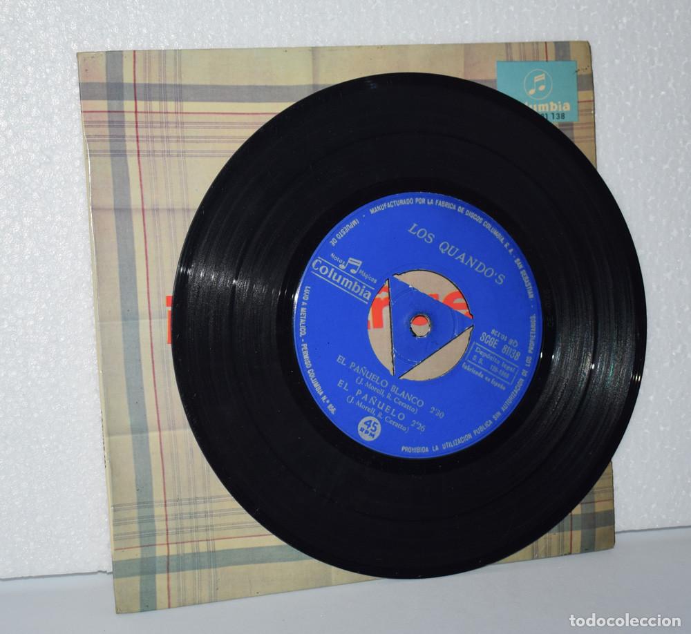 Discos de vinilo: LOS QUANDOS - EL PA&Ntilde;UELO + 3 - EP 1966 - Foto 3