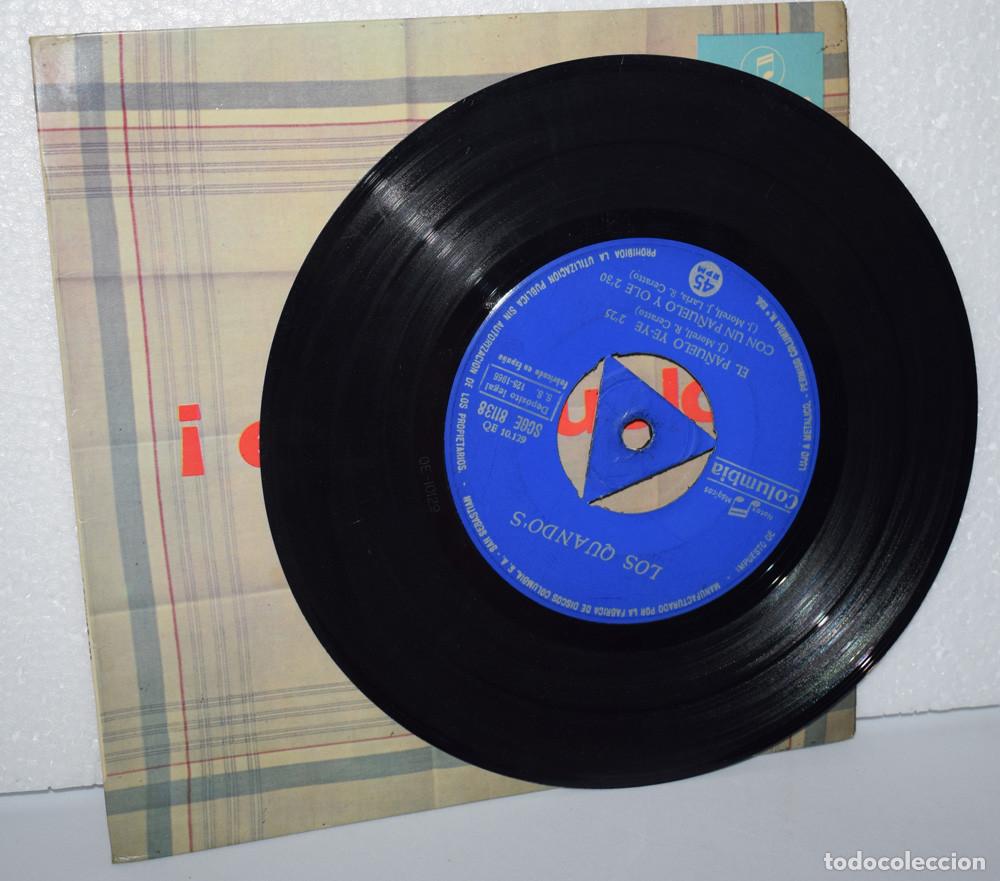 Discos de vinilo: LOS QUANDOS - EL PA&Ntilde;UELO + 3 - EP 1966 - Foto 4