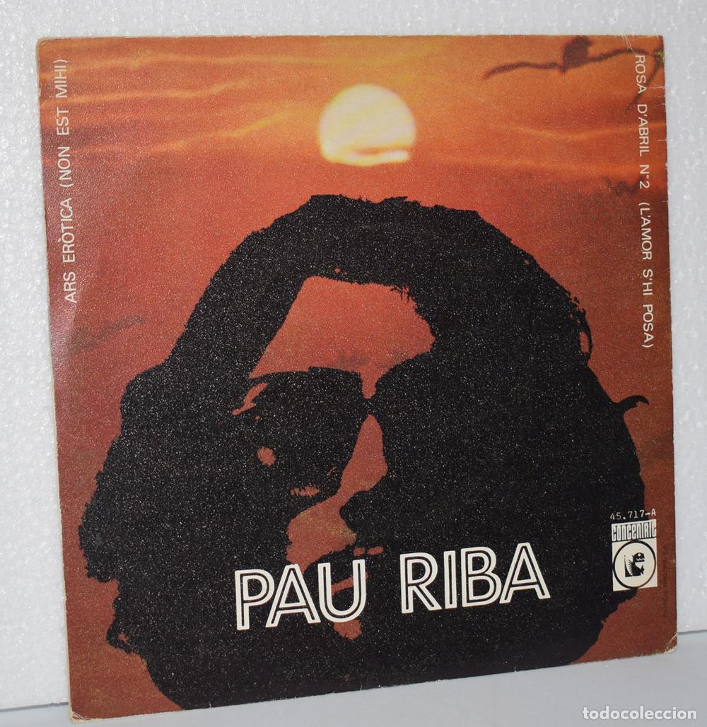 Discos de vinilo: PAU RIBA - ROSA DABRIL - SINGLE CONCENTRIC 1970 - Foto 2