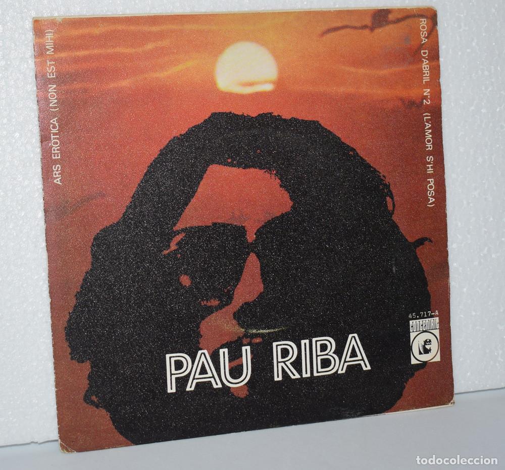 Discos de vinilo: PAU RIBA - ROSA DABRIL - SINGLE CONCENTRIC 1970 - Foto 4