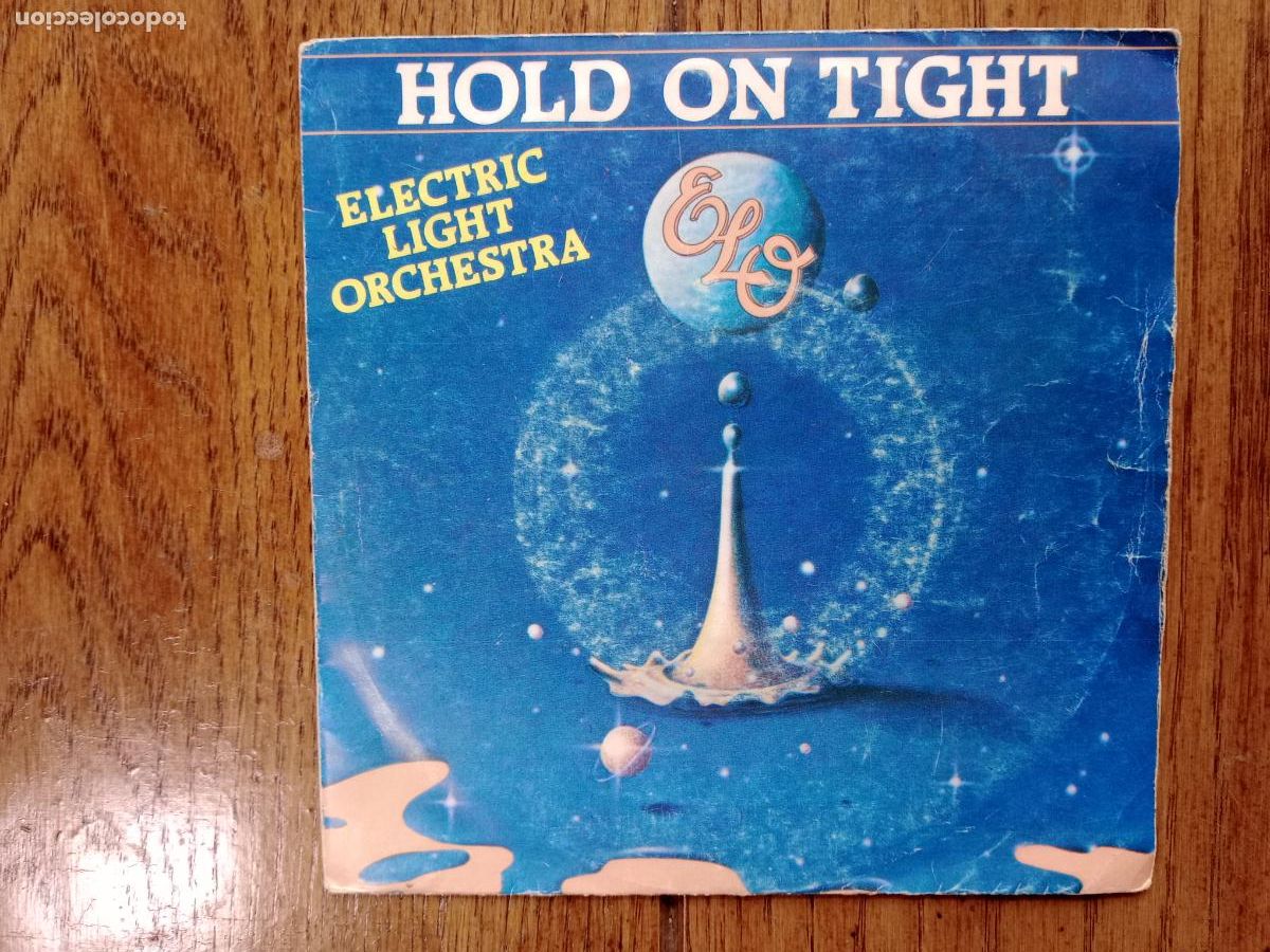 Discos de vinilo: Electric Light Orchestra - hold on tight + when time stood still - Foto 1