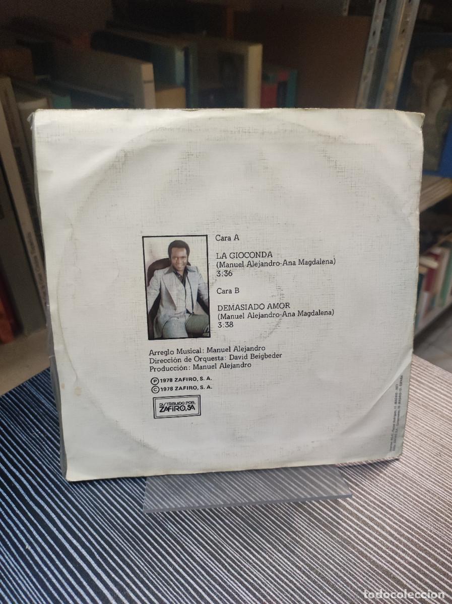 Discos de vinilo: Basilio &ndash; La Gioconda / Demasiado Amor - Foto 2