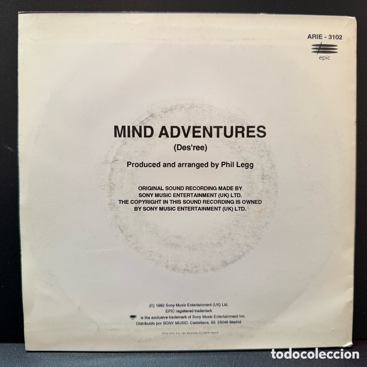 Discos de vinilo: Desree - Mind Adventures (7&rdquo;) - Foto 2