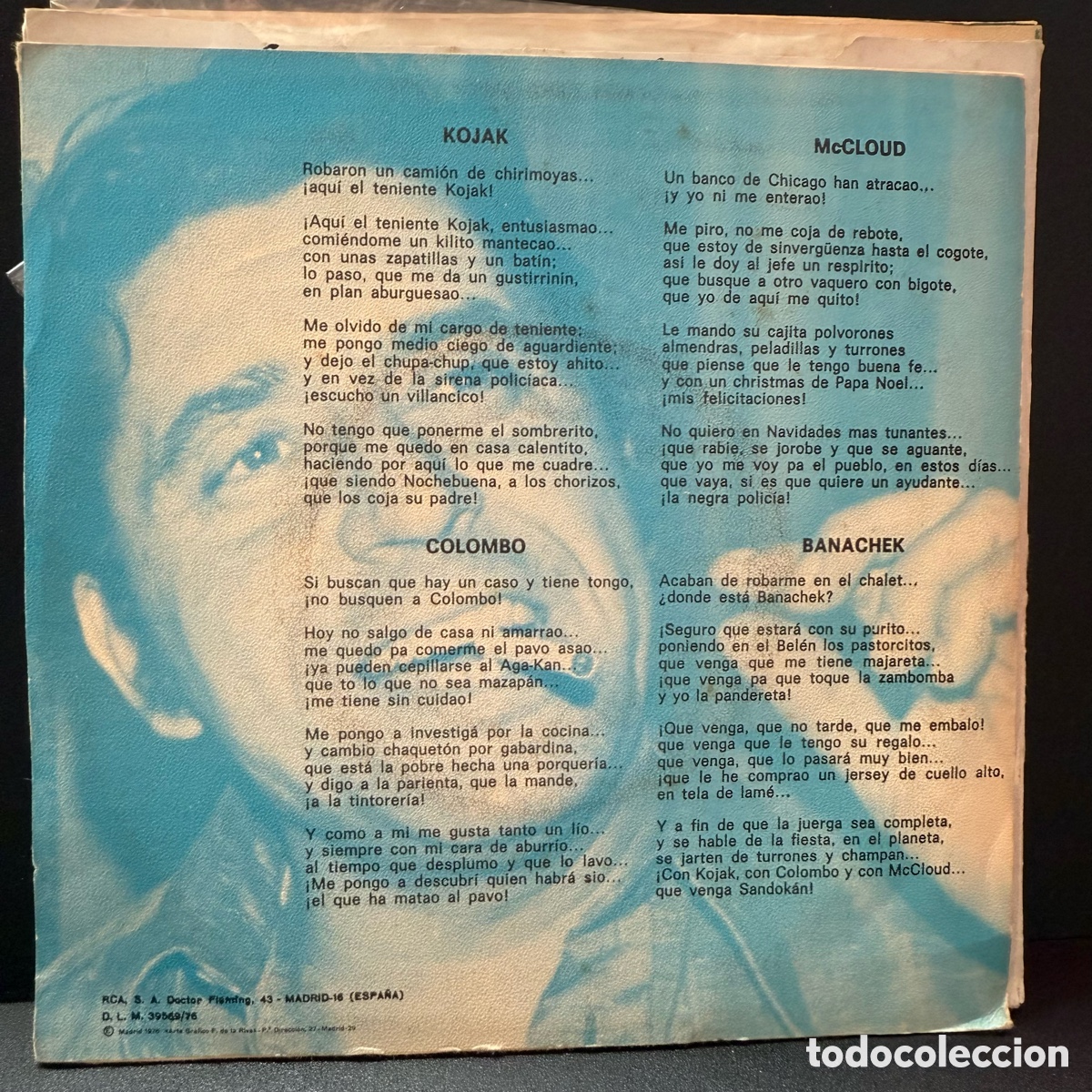 Discos de vinilo: Pepe Da Rosa - La Navidad De Los Cuatro Detectives (7&rdquo;) - Foto 2