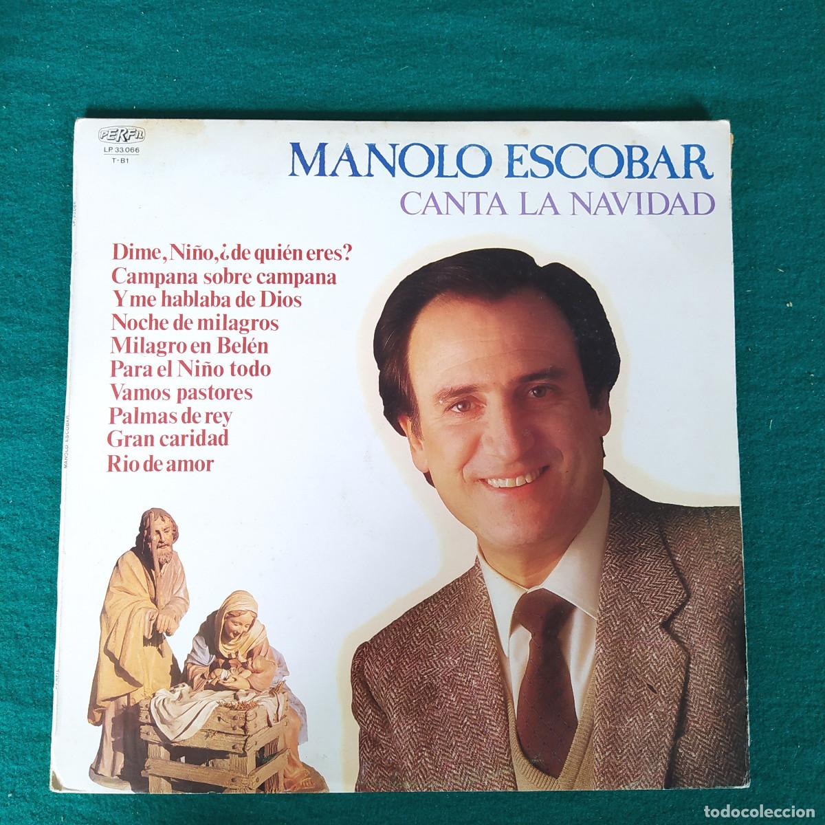 Discos de vinilo: Manolo Escobar &ndash; Canta La Navidad - Foto 1