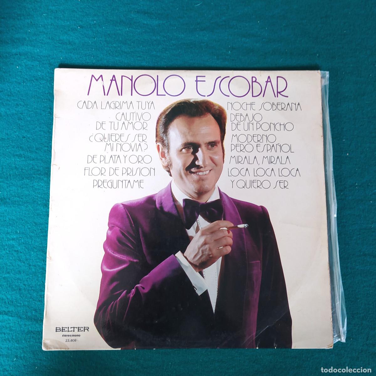 Discos de vinilo: Manolo Escobar &ndash; Manolo Escobar - Foto 1