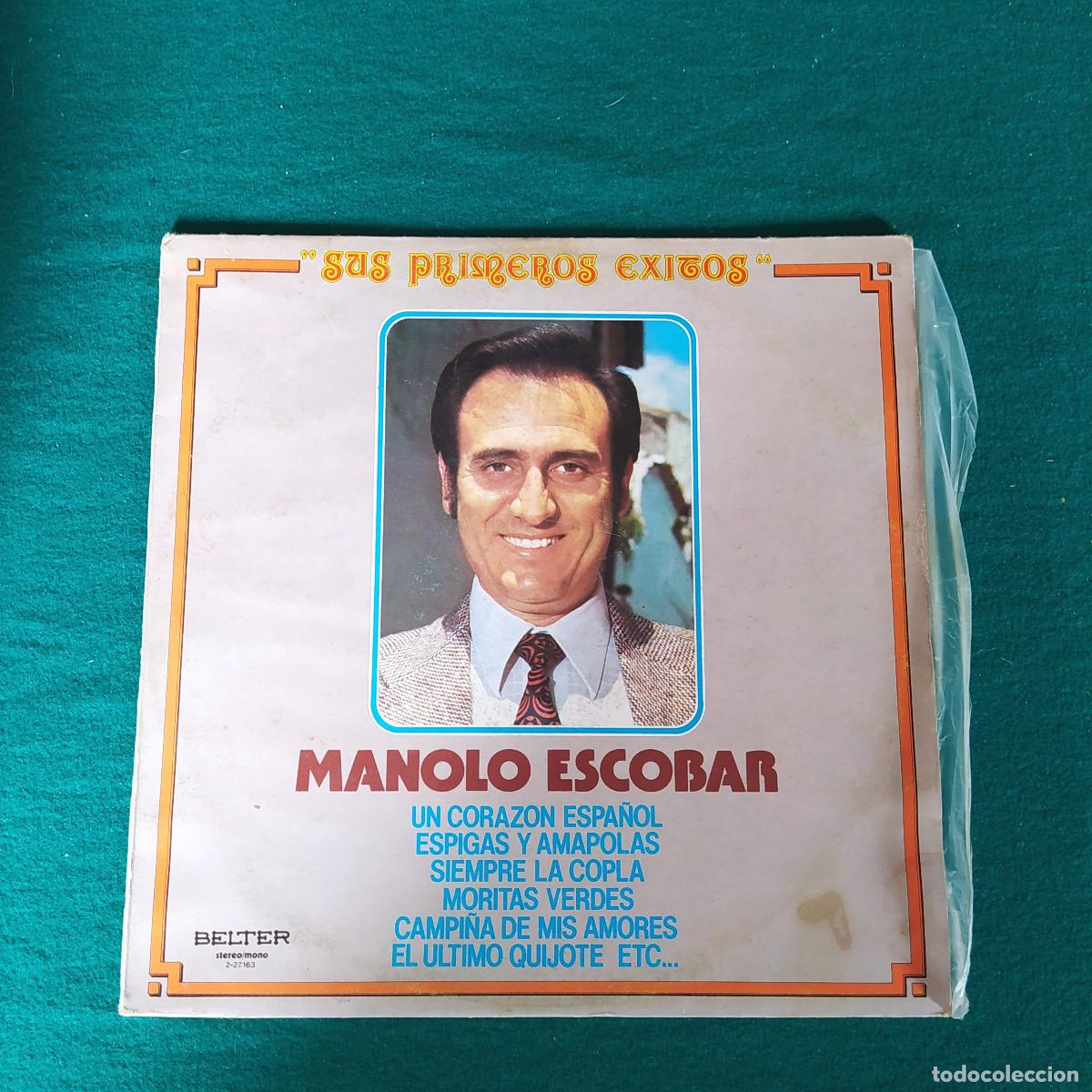 Discos de vinilo: Manolo Escobar &ndash; SUS PRIMEROS EXITOS - Foto 1