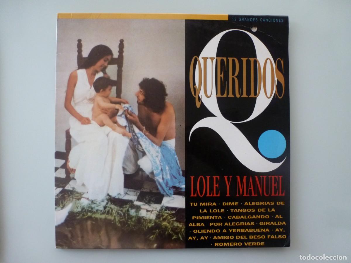 Discos de vinilo: LOLE Y MANUEL - QUERIDOS LOLE Y MANUEL (LP EPIC 1992) - Foto 1