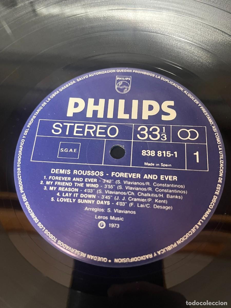 Discos de vinilo: D&eacute;mis Roussos Forever And Ever - Foto 4