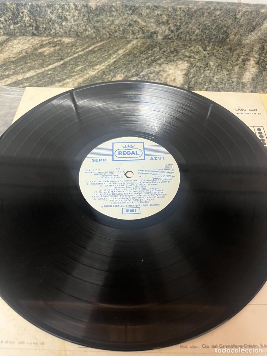 Discos de vinilo: Manolo Caracol Manolo Caracol - Foto 3