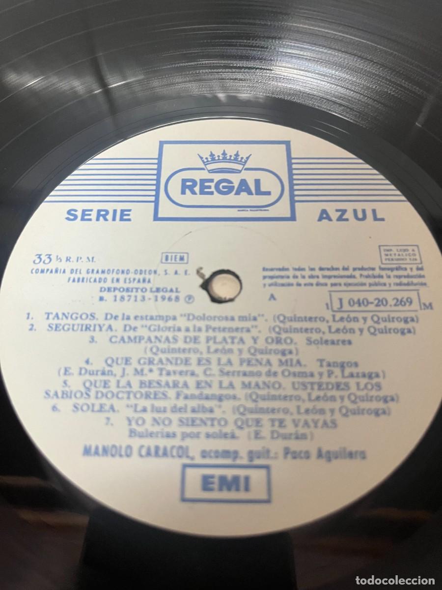Discos de vinilo: Manolo Caracol Manolo Caracol - Foto 4
