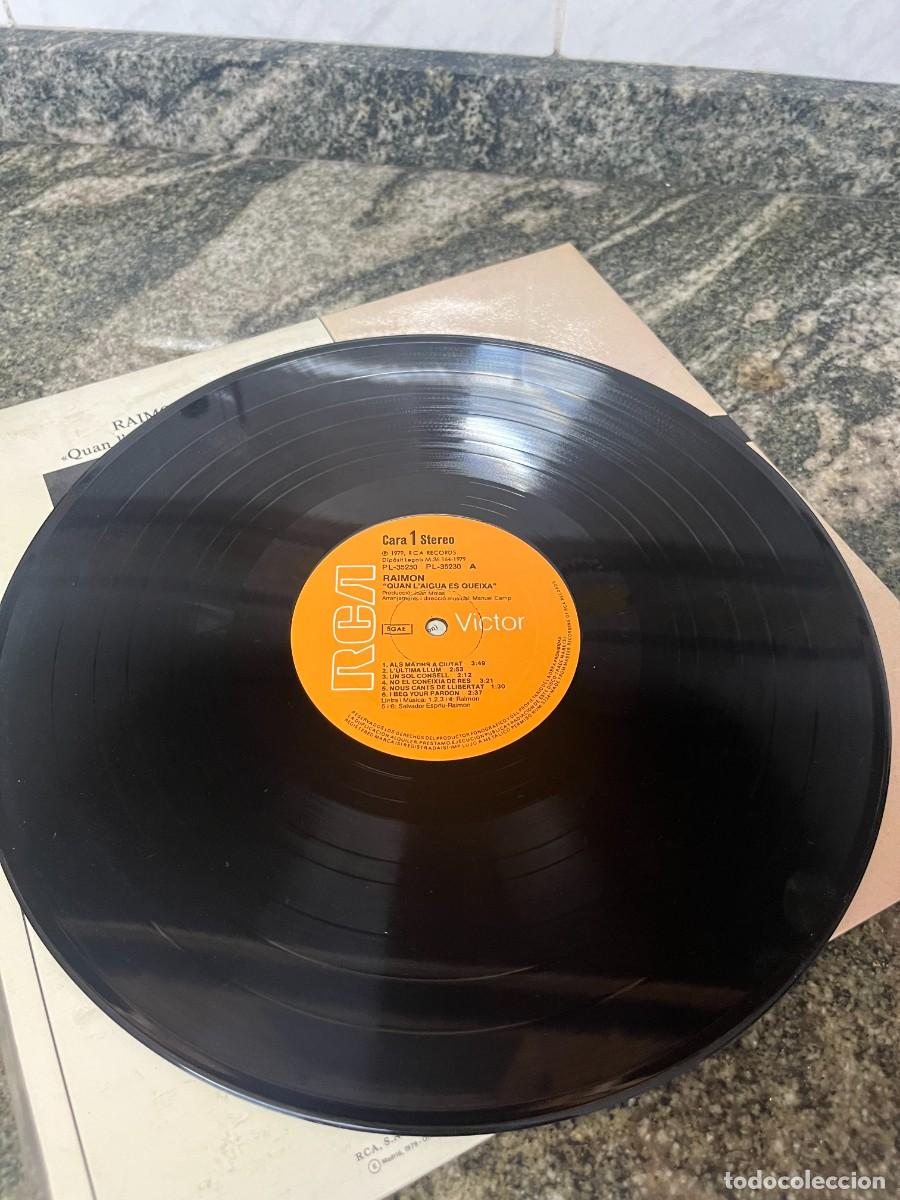 Discos de vinilo: Raimon Quan Laigua Es Queixa - Foto 4