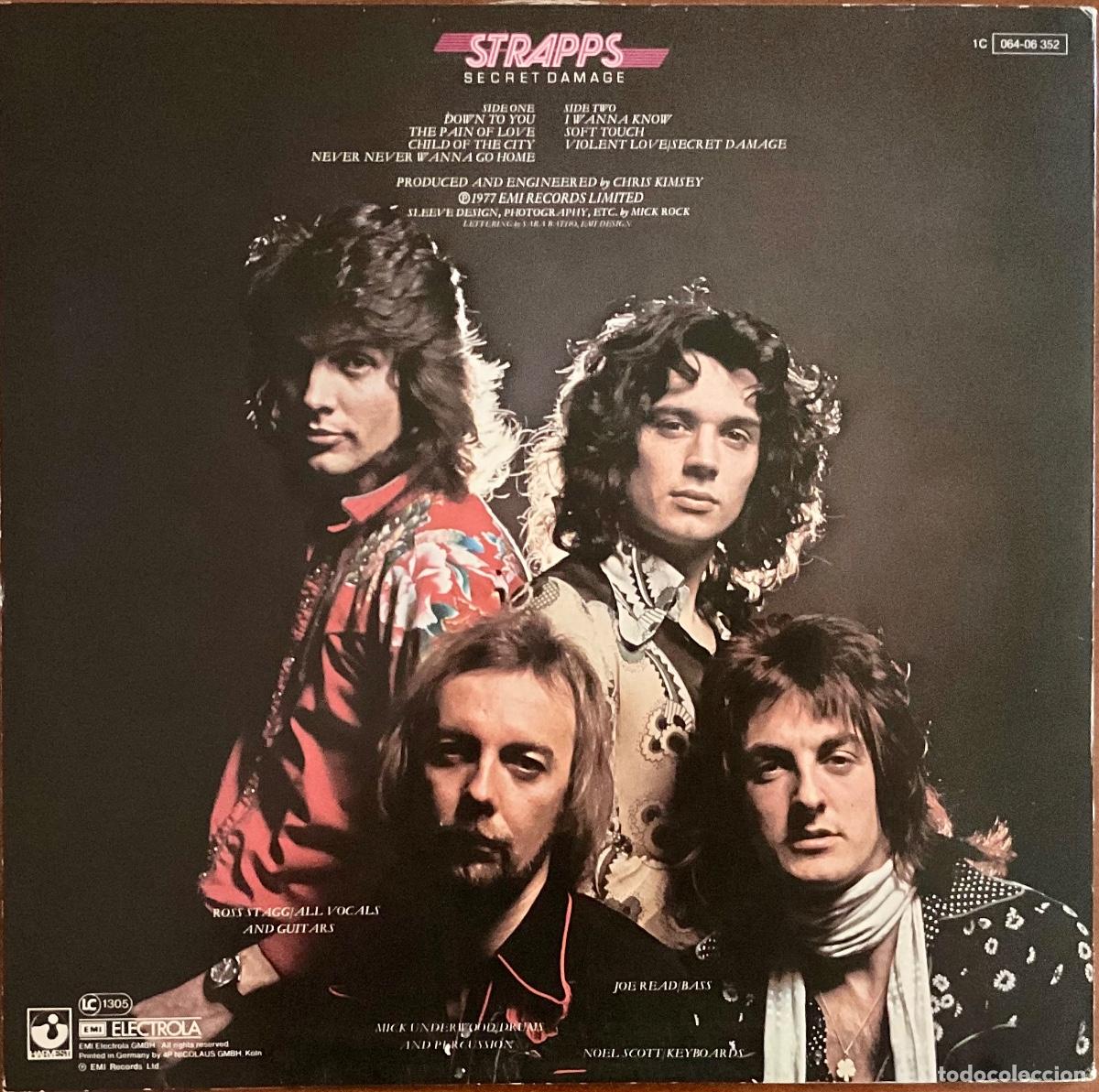 Discos de vinilo: STRAPPS - SECRET DAMAGE - Foto 2
