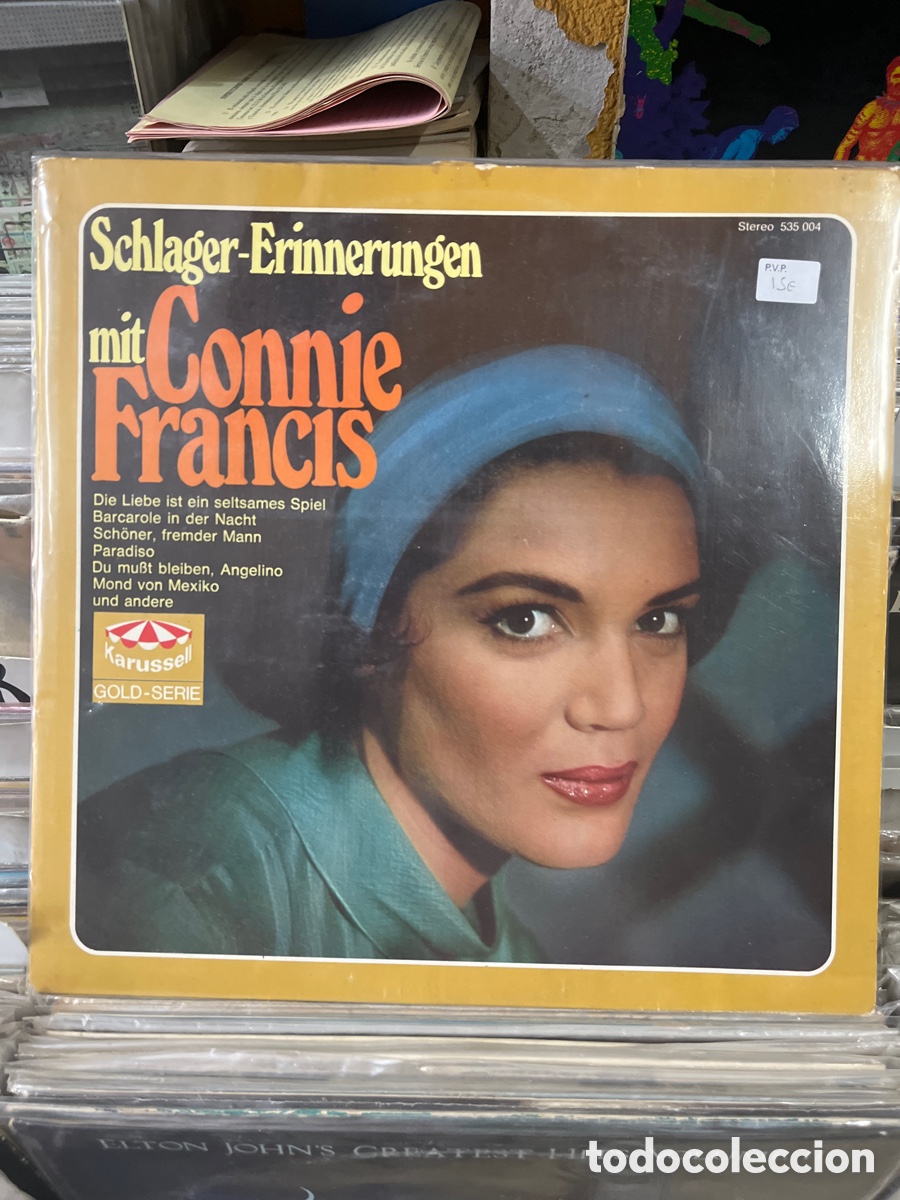 Discos de vinilo: connie francis schlager erinnerungen - Foto 1