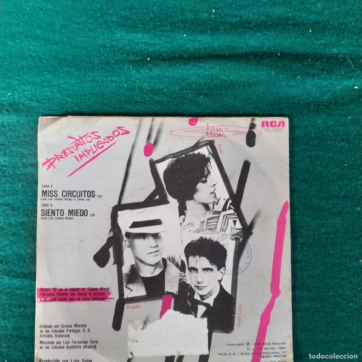 Discos de vinilo: Presuntos Implicados &ndash; Miss Circuitos - Foto 2