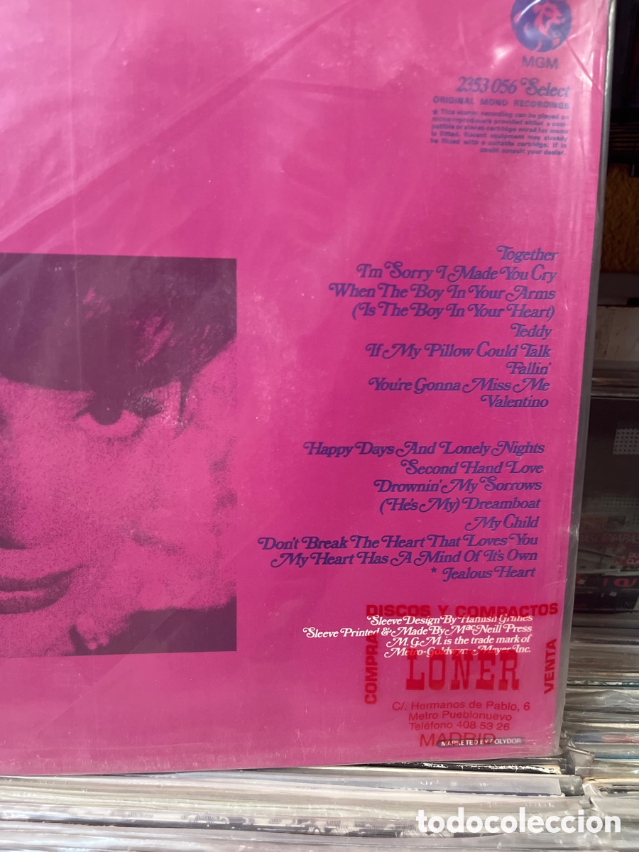 Discos de vinilo: connie francis greatest hits vol 2 - Foto 2