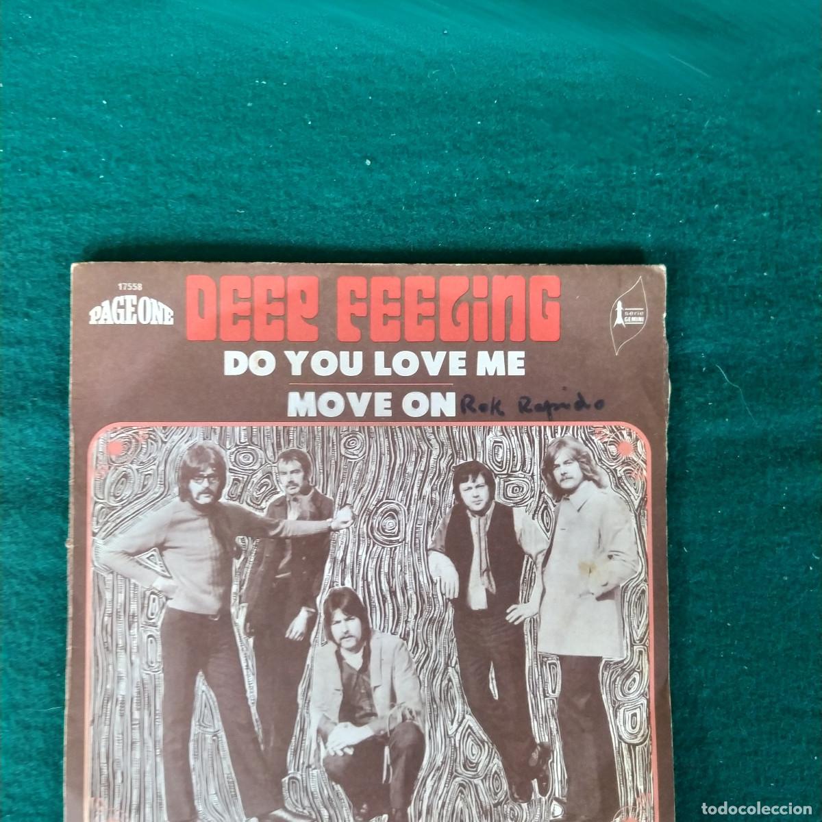 Discos de vinilo: Deep Feeling &ndash; Do You Love Me + Move On - Foto 1