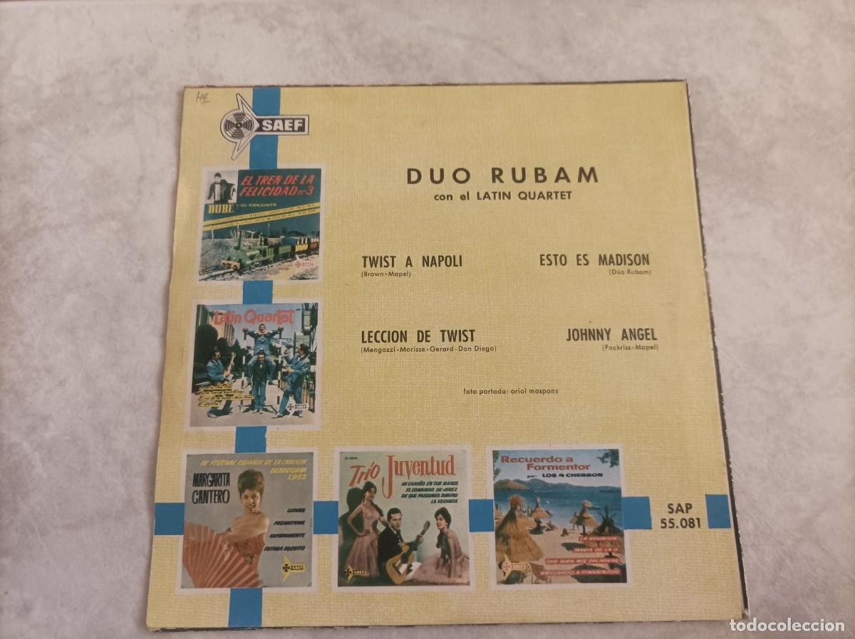 Discos de vinilo: Duo Rubam ep dsto es madison - Foto 2
