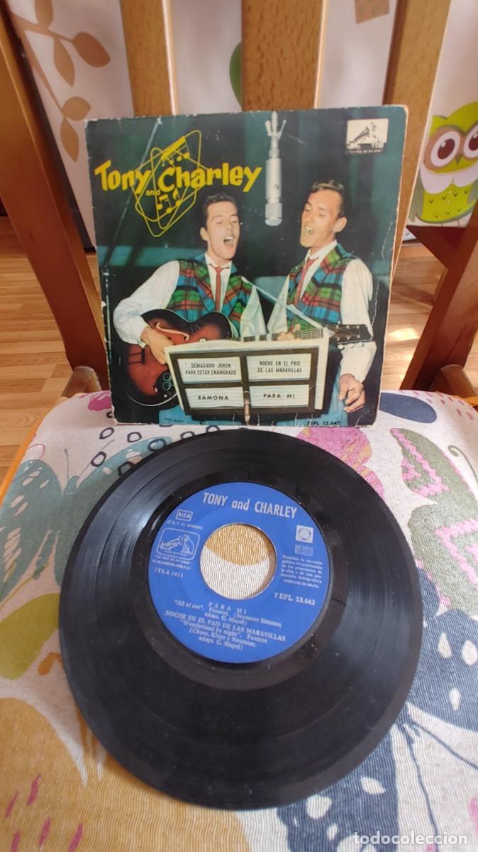 Discos de vinilo: TONY AND CHARLEY-EP RAMONA +3 - Foto 1